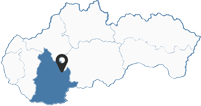Mapa Tekovské Nemce