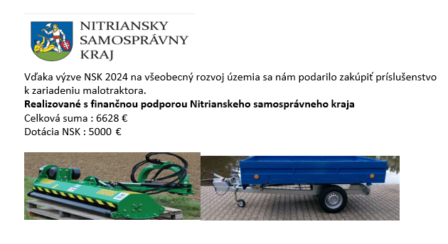 Projekt: Príslušenstvo k zariadeniu malotraktora